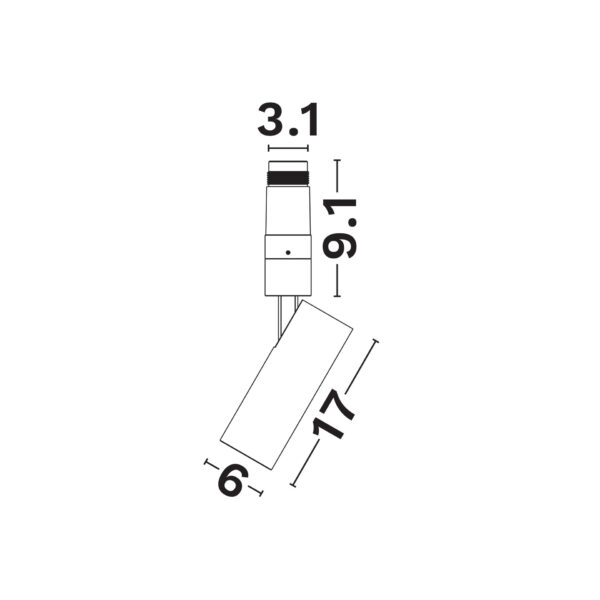 Iluminat Imagine Lighting Systems 23W 2700 K, Alb si Aluminiu Nova Luce