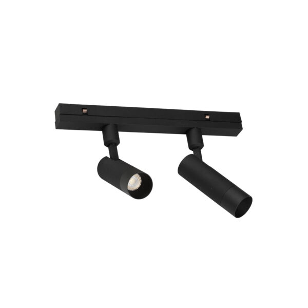 Iluminat Planet 10W 2700 K, Negru si Aluminiu Nova Luce