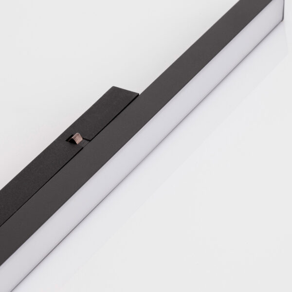 Iluminat Planet 13W 3000K, Negru si Aluminiu Nova Luce