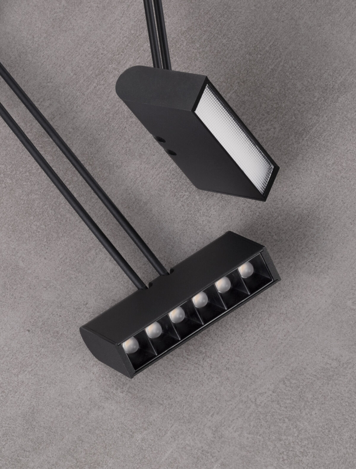Iluminat Planet 5W 3000K, Negru si Aluminiu Nova Luce