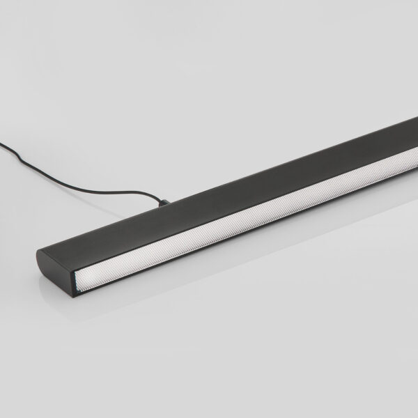 Iluminat Shallow 24W 3000K, Negru si Aluminiu Nova Luce