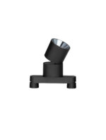 Iluminat Symmetric 12W 3000K, Negru si Aluminiu Nova Luce