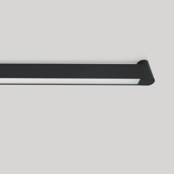 Iluminat Symmetric 40W 3000K, Negru si Aluminiu Nova Luce