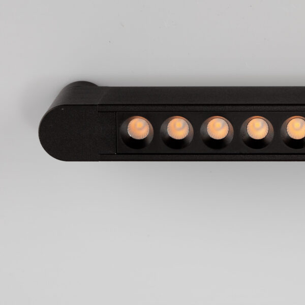 Iluminat Symmetric 48W Alb reglabil K, Negru si Aluminiu Nova Luce