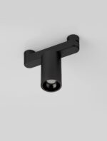 Iluminat Symmetric 6W 3000K, Negru si Aluminiu Nova Luce