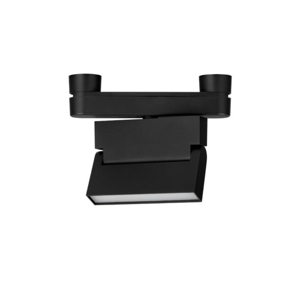 Iluminat Symmetric 7W 3000K, Negru si Aluminiu Nova Luce