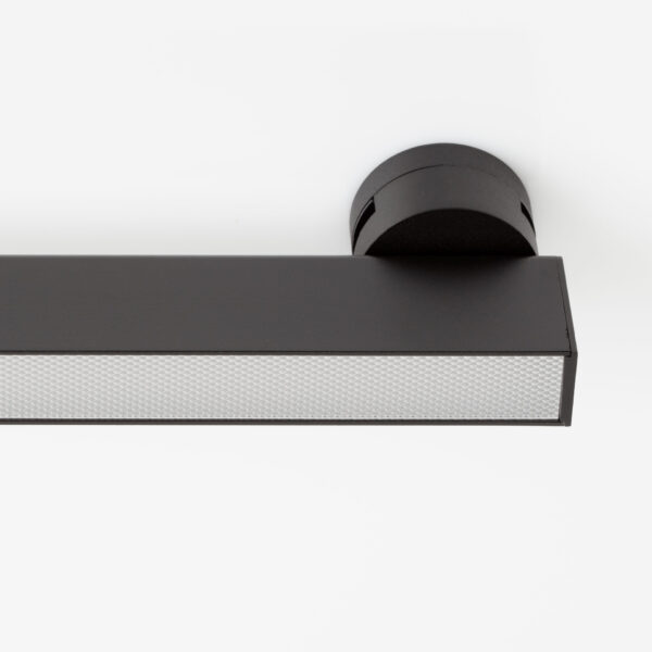 Iluminat Uprail 24W 3000K, Negru si Aluminiu Nova Luce