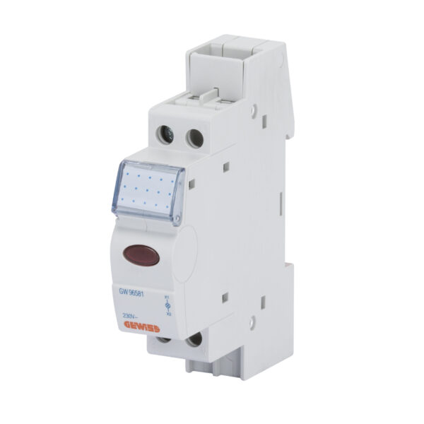 Indicator Luminos - Simplu - Alb - 12-48V - 1 Modul