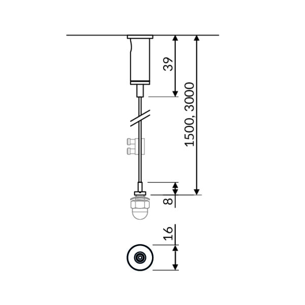 Kit suspendare mare 1500 Crom - TOPMET