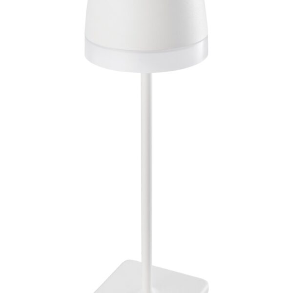 Lampa portabila Colt 1W 3000K, Alb si Aluminiu Nova Luce