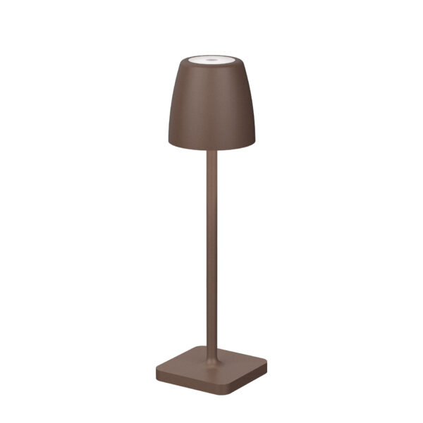 Lampa portabila Colt 2W 3000K, Corten si Aluminiu Nova Luce