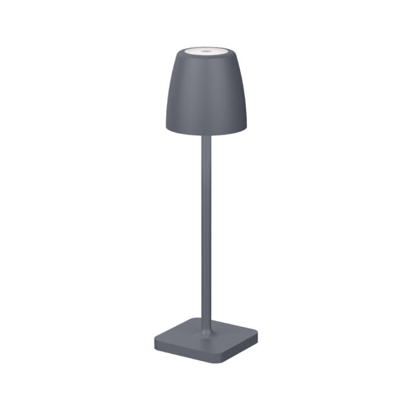 Lampa portabila Colt 2W 3000K, Gri si Aluminiu Nova Luce