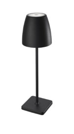 Lampa portabila Colt 2W 3000K, Negru si Aluminiu Nova Luce