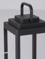 Lampa portabila Figi 2W 3000K, Negru si Aluminiu Nova Luce