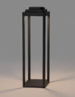 Lampa portabila Figi 2W 3000K, Negru si Aluminiu Nova Luce