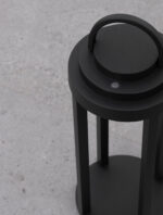 Lampa portabila Mocha 2W 3000K, Negru si Aluminiu Nova Luce