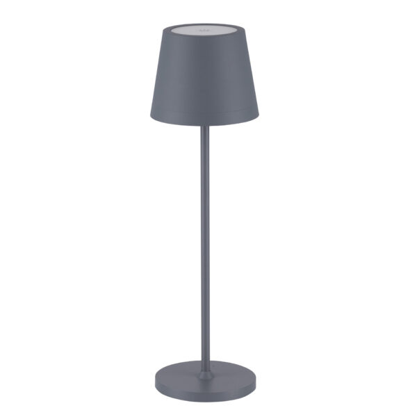 Lampa portabila Seina 2W 2700 K, Gri si Aluminiu Nova Luce
