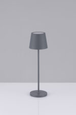 Lampa portabila Seina 2W 2700 K, Gri si Aluminiu Nova Luce
