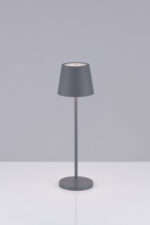 Lampa portabila Seina 2W 2700 K, Gri si Aluminiu Nova Luce