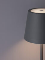 Lampa portabila Seina 2W 2700 K, Gri si Aluminiu Nova Luce