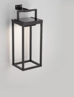 Lampa portabila Tegolo 2W 3000K, Negru si Aluminiu Nova Luce