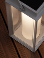 Lampa portabila Verhal 2W 3000K, Alb si Aluminiu Nova Luce