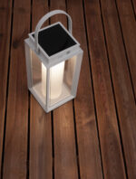 Lampa portabila Verhal 2W 3000K, Alb si Aluminiu Nova Luce