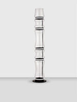 Lampadar Anapnoe 46W 3000K, Negru si Otel, Sticla, Aluminiu Nova Luce