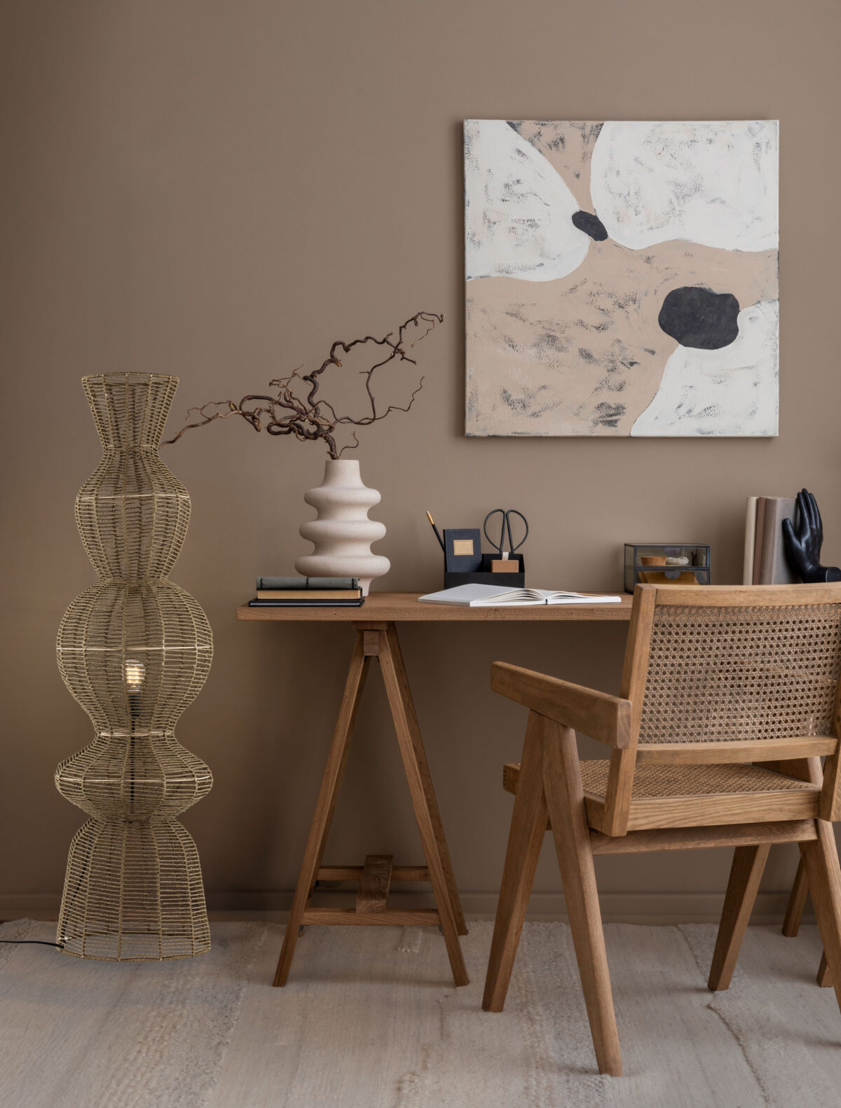 Lampadar Breena 12W, Maro si Otel, Furtun luminos Nova Luce