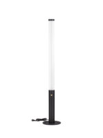 Lampadar Glaze 32W 3000K, Negru si Otel, Aluminiu, Acrilic Nova Luce