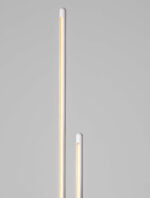 Lampadar Intec 33W 3000K, Alb si Aluminiu, Acrilic Nova Luce