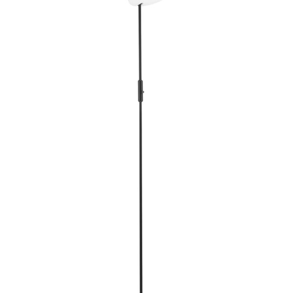 Lampadar Nostos 30W 3000K, Negru si Aluminiu, Acrilic Nova Luce