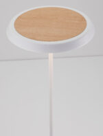 Lampadar Ophelia 27W 3000K, Alb si Metal, Acrilic Nova Luce