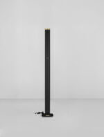 Lampadar Orin_S 45W 3000K, Negru si Otel, Aluminiu, Acrilic Nova Luce