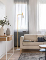 Lampadar Paz 12W, Verde, Auriu si Metal Nova Luce
