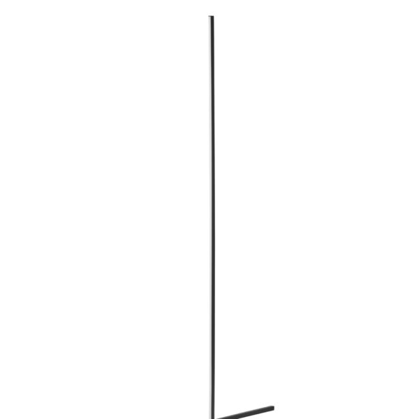 Lampadar V-Line 18W 3000K, Negru si Aluminiu, Acrilic Nova Luce