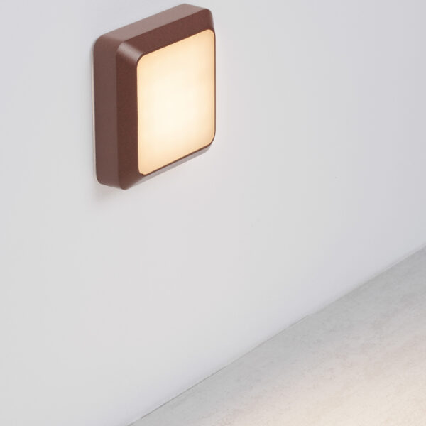 Lumina de treapta Appia 5W 3000K, Corten si Aluminiu Nova Luce