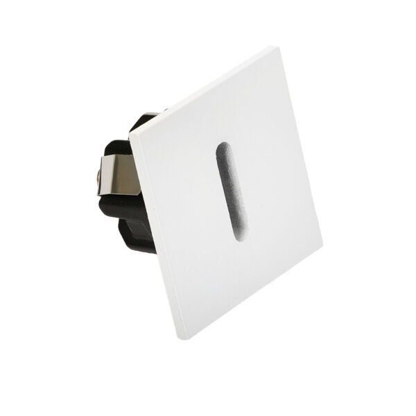 Lumina de treapta Atrium 3W 2700 K, Alb si Aluminiu Nova Luce