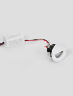 Lumina de treapta Atrium 3W 2700 K, Alb si Aluminiu Nova Luce