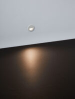 Lumina de treapta Atrium 3W 2700 K, Alb si Aluminiu Nova Luce