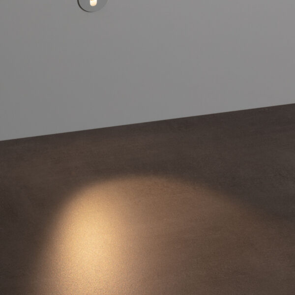 Lumina de treapta Atrium 3W 3000K, Alb si Aluminiu Nova Luce