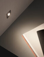 Lumina de treapta Bang 1W 3000K, Nichel si Aluminiu Nova Luce