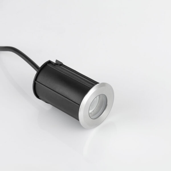 Lumina de treapta Codi 3W 3000K, Argintiu si Stainless Steel 316 Nova Luce