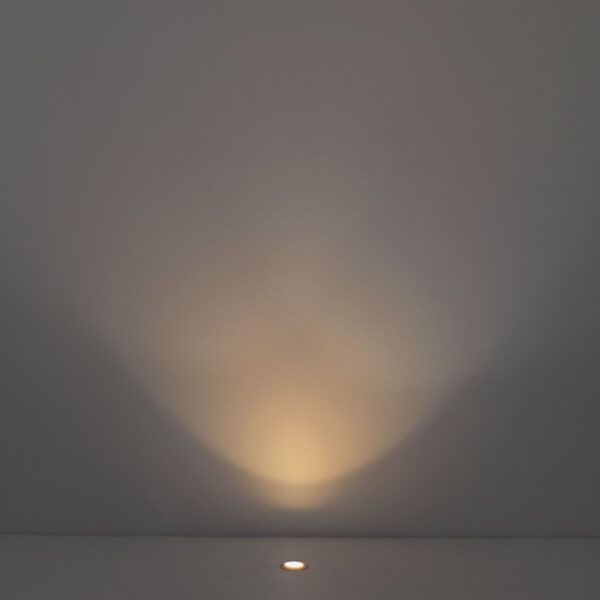 Lumina de treapta Geli 1W 3000K, Argintiu si Otel inoxidabil Nova Luce