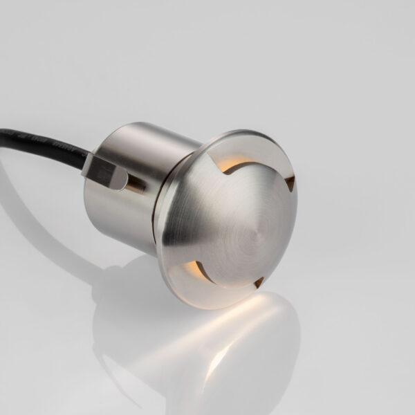 Lumina de treapta Kem 2W 3000K, Argintiu si Aluminiu Nova Luce
