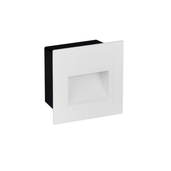 Lumina de treapta Mono 3W 3000K, Alb si Aluminiu Nova Luce