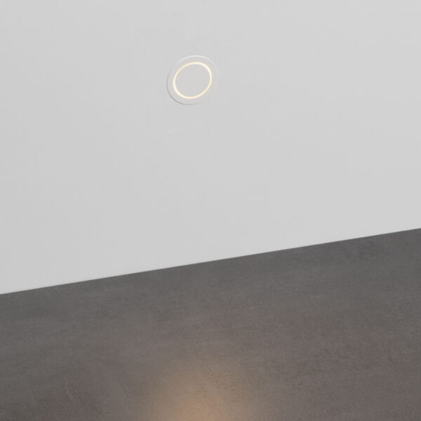 Lumina de treapta Natal 3W 3000K, Alb si Aluminiu Nova Luce