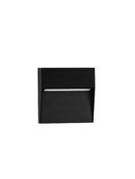 Lumina de treapta Nectar 3W 3000K, Negru si Aluminiu Nova Luce