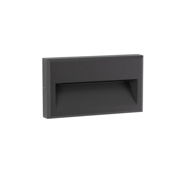 Lumina de treapta Rio 6W 3000K, Negru si Aluminiu Nova Luce