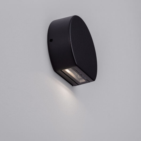 Lumina de treapta Sango 4W 3000K, Gri inchis si Aluminiu Nova Luce